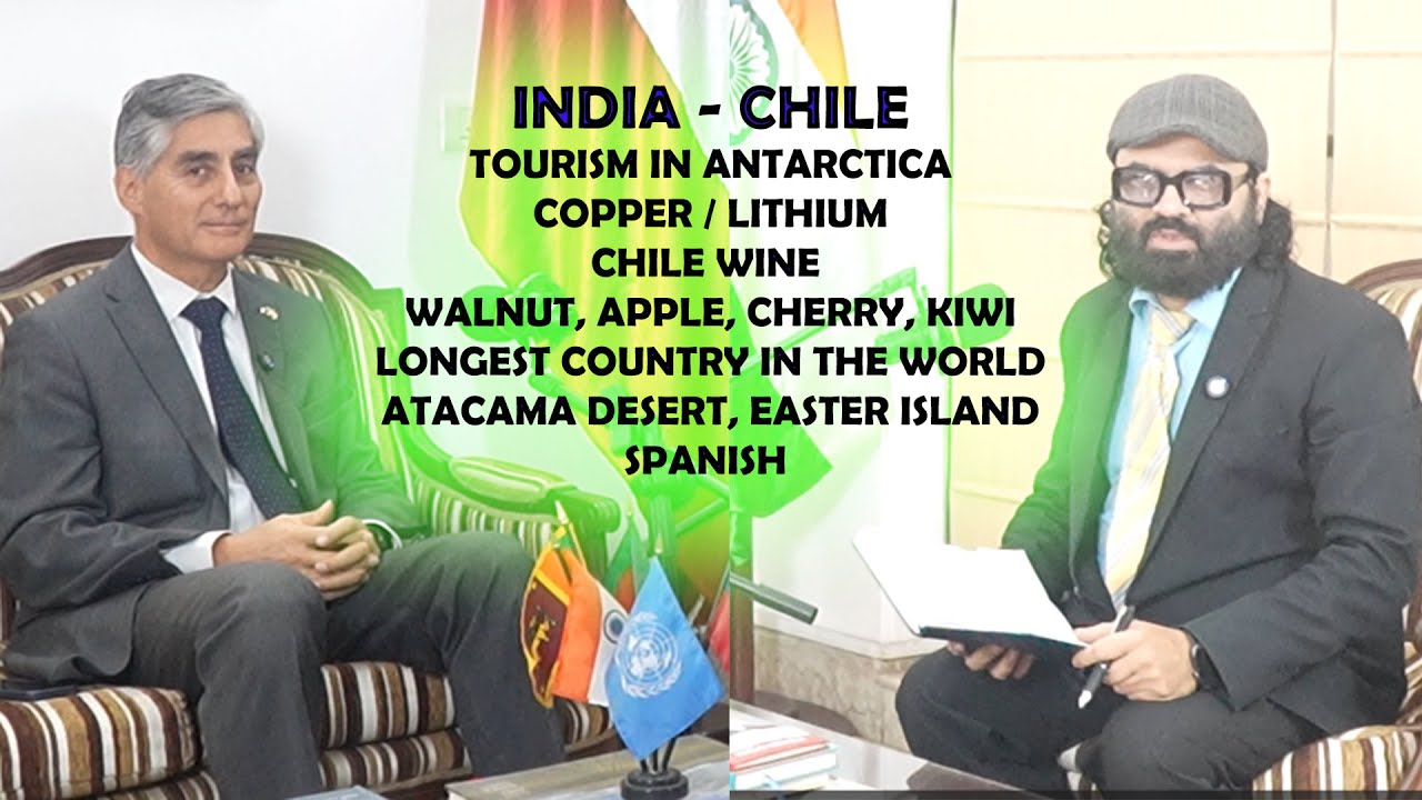 Full Episode Part 1 Ambassador of Chile on Podcast with Naveen Bhasin