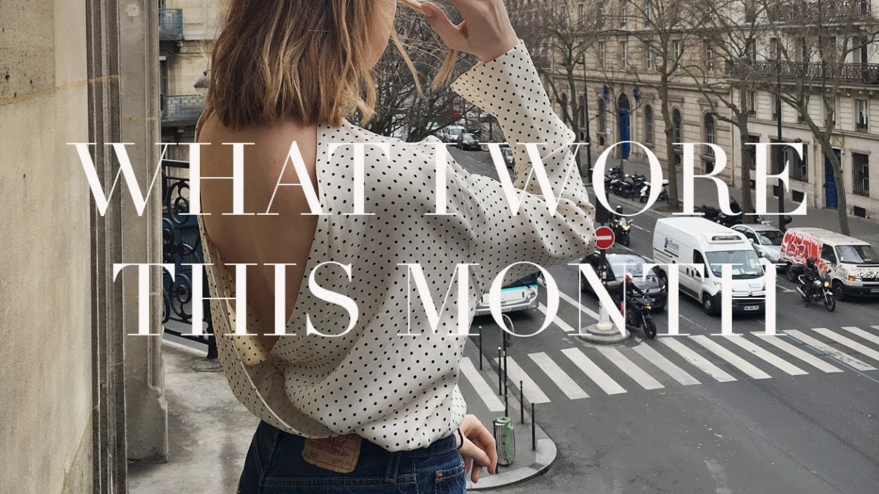 What I Wore This Month