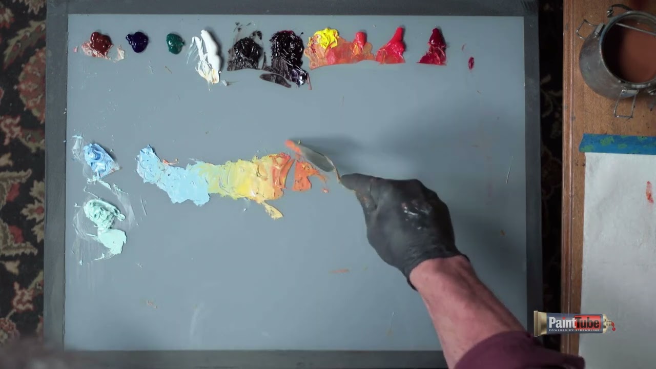 Color Mixing for Sunset Sky Paintings with Steve Curry (Artist Tips)