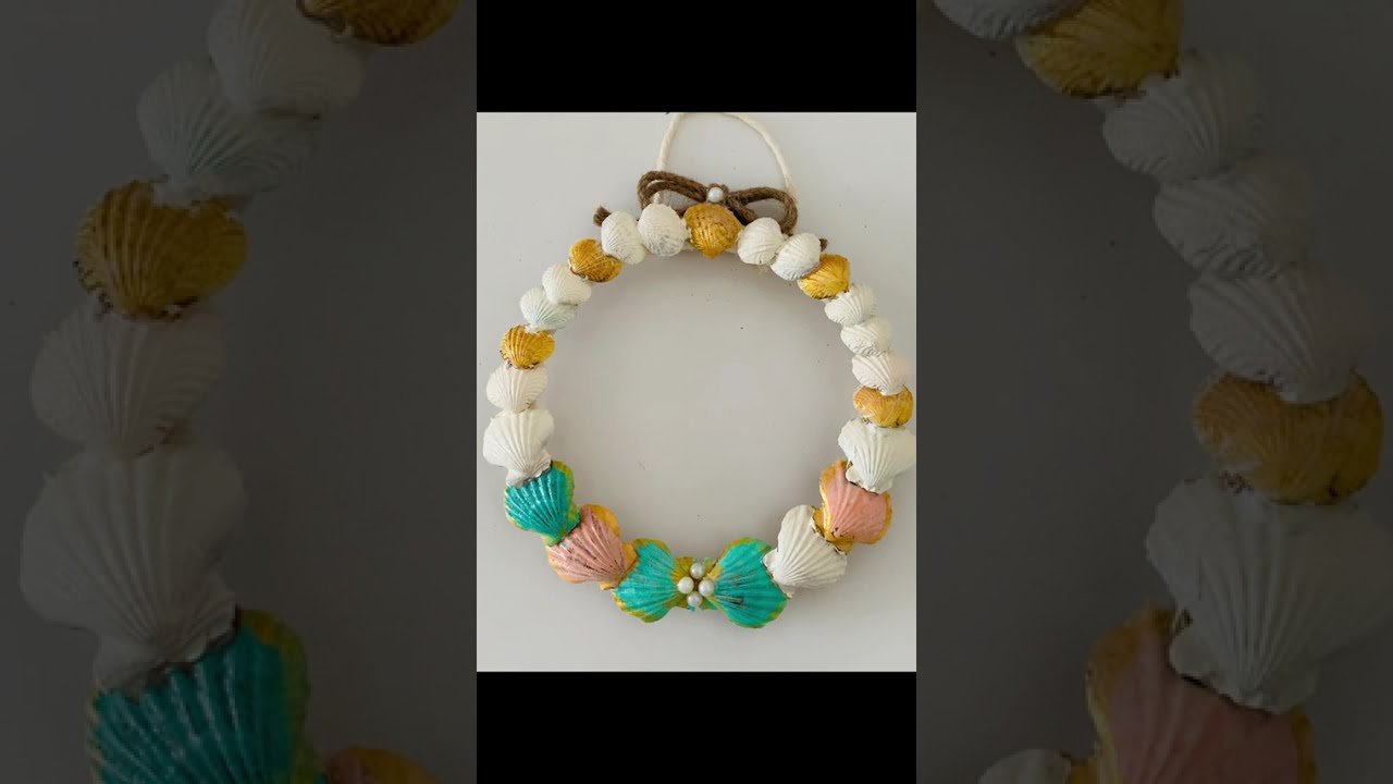 DIY Seashell Wall & Door Decor | Deniz Kabuğu ile Kapı ve Duvar Süsü