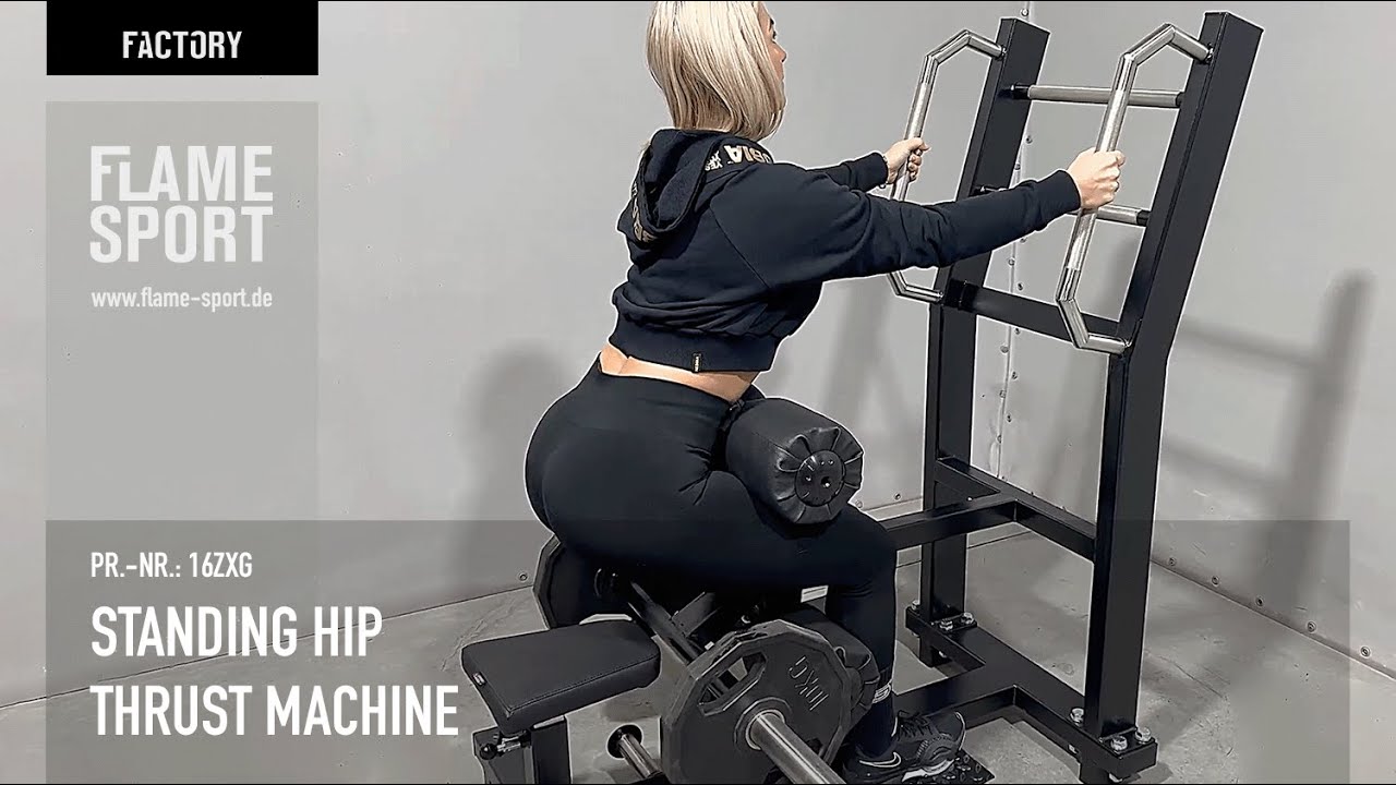 Standing Hip Thrust Machine (16ZXG) | FLAME SPORT