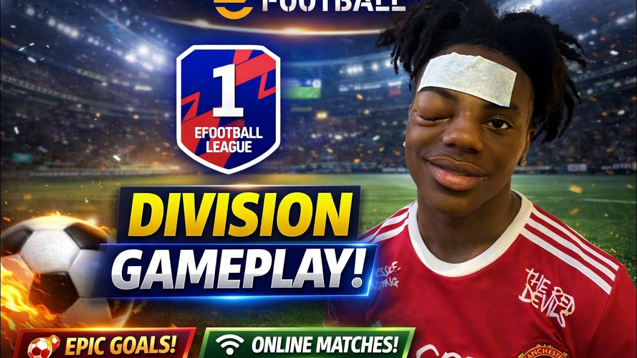 Efootball Division 1 Push | Division Gameplay ☠️
