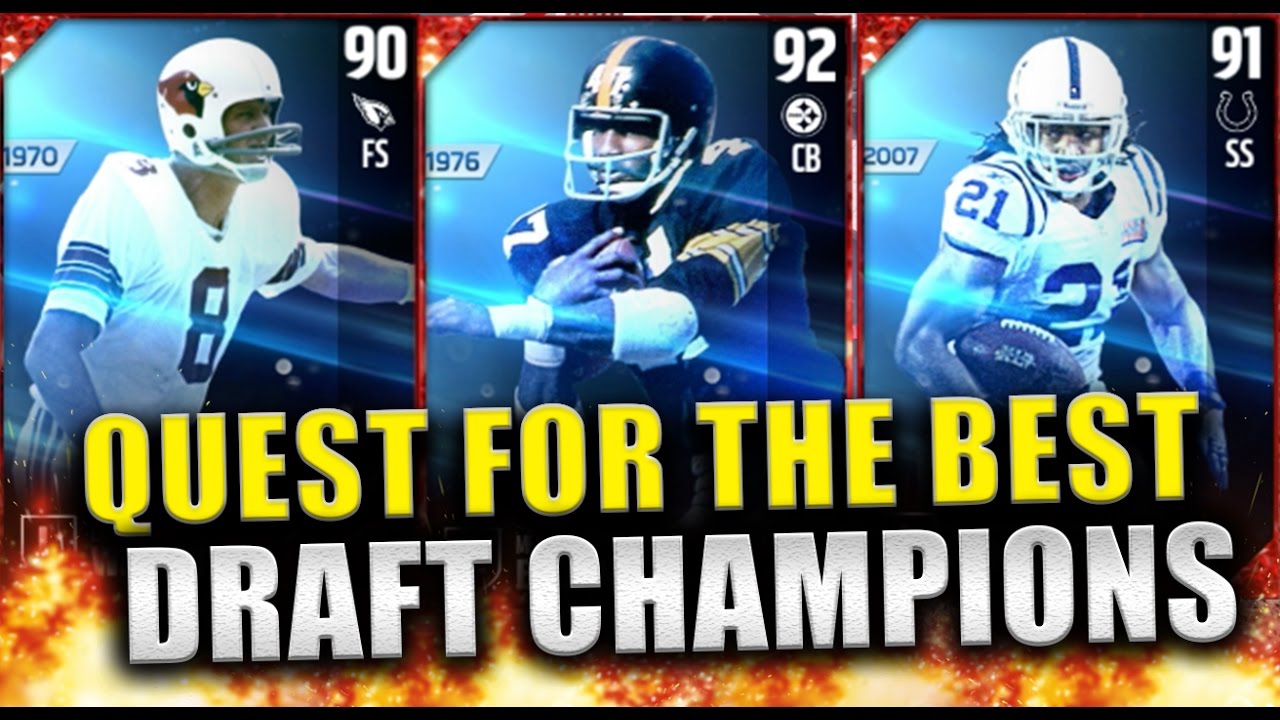 BEST TUESDAY NIGHT DRAFTS EVER!!! - Madden 17 Draft Champions