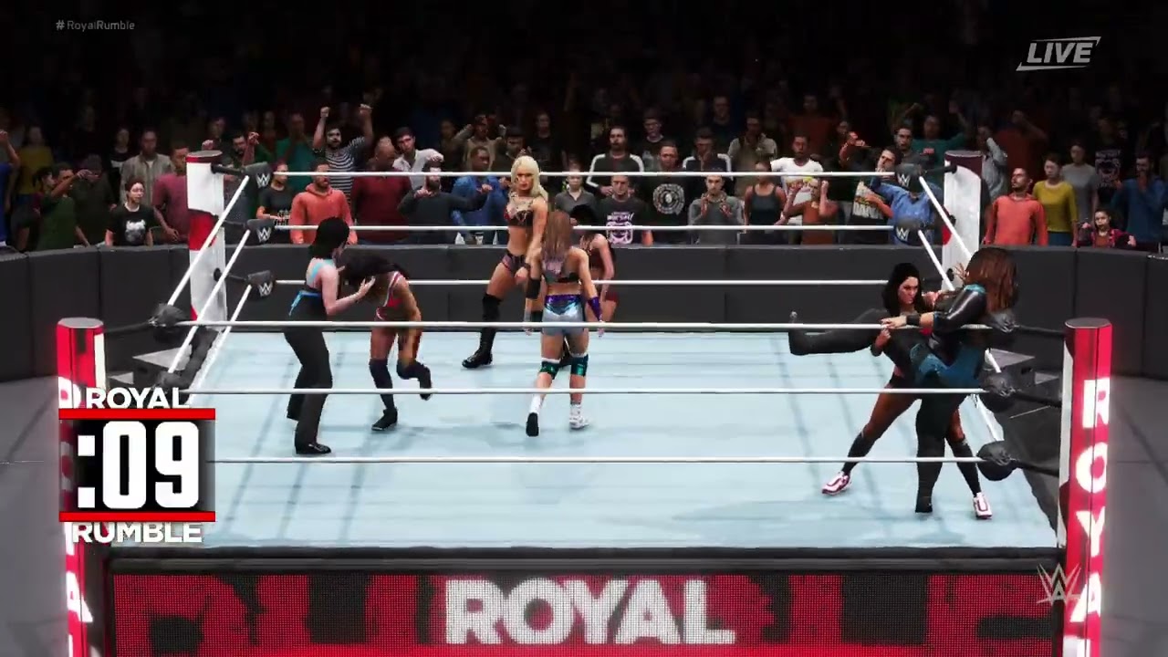 WWE 2K20 - 30 Women Royal Rumble Match