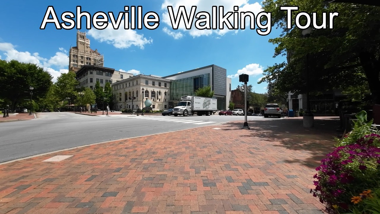 Asheville, NC, USA | Walking Tour On September 4, 2025 | Slow TV