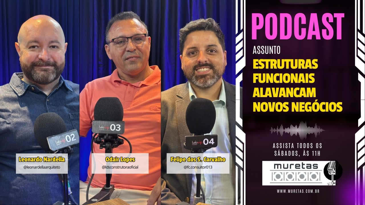Podcast Muretas - Episódio 29 de novembro de 2025