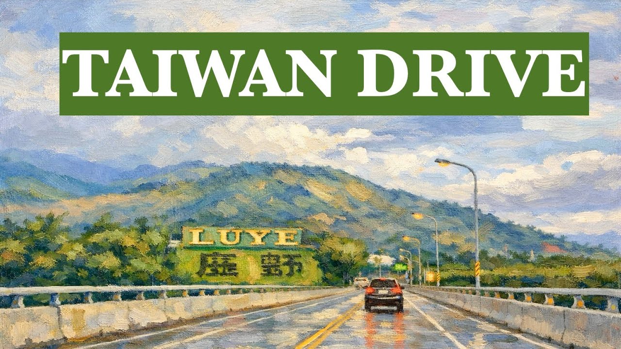 Relaxing Drive in Taiwan 🇹🇼 | Mountain Roads POV