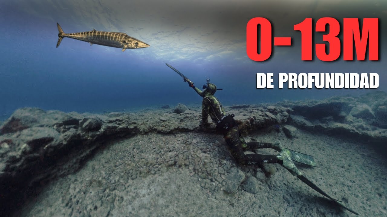 Pescando Con Arp&oacute;n A Poca Profundidad - Pesca Submarina 2024