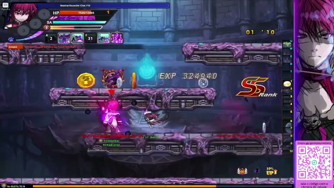 GrandChase Dio 10f solo s/pot 2:49 #Samuel 