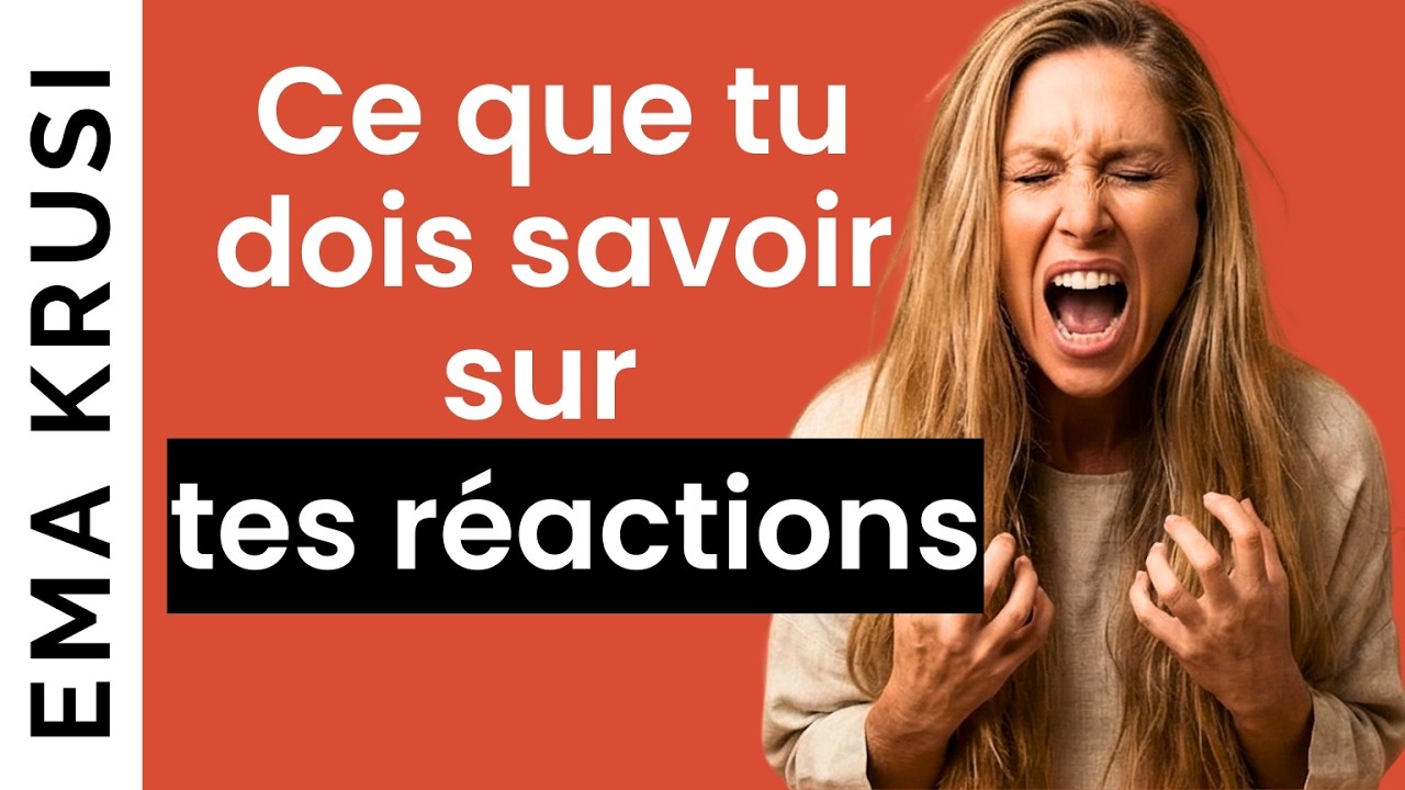 Protocole en 4 étapes pour arrêter de vivre en réaction