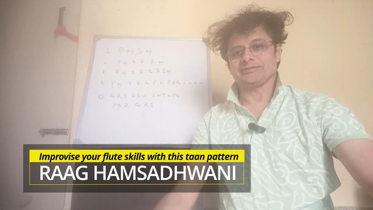 Raag Hamsadhwani | Improve your flute skills with this taan pattern