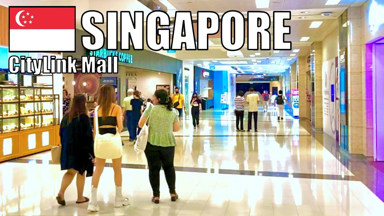 Walking Singapore: CityLink Mall to Funan - Underground Shopping 🇸🇬 Virtual Walking Tour