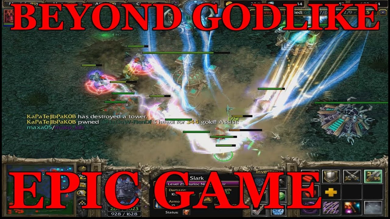 DOTA 1 - EPIC GAME with Slark (BEYOND GODLIKE)