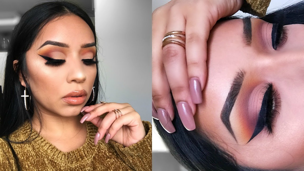 MY GO TO GLAM EYE MAKEUP LOOK | MORPHE X JACLYN HILL PALETTE | Oh!MGlashes
