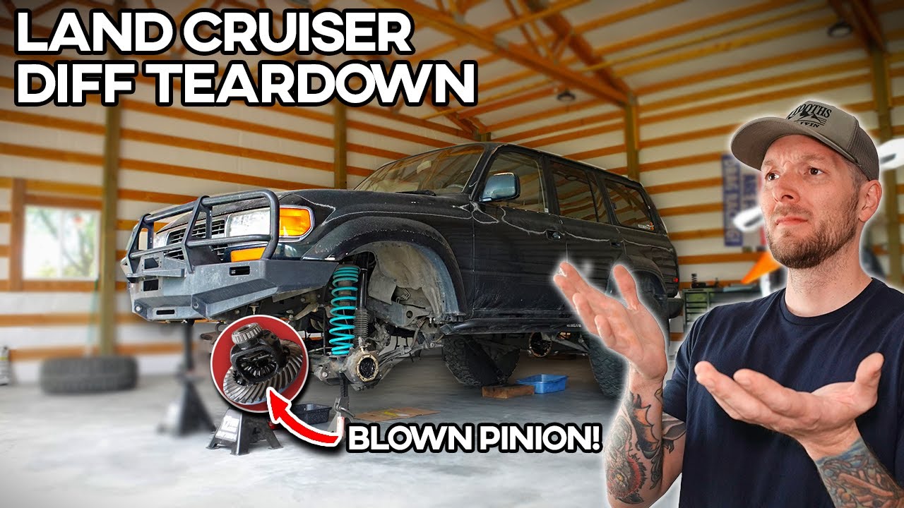 I Tore Down My Land Cruiser 80 Diff & Found a Big Problem…