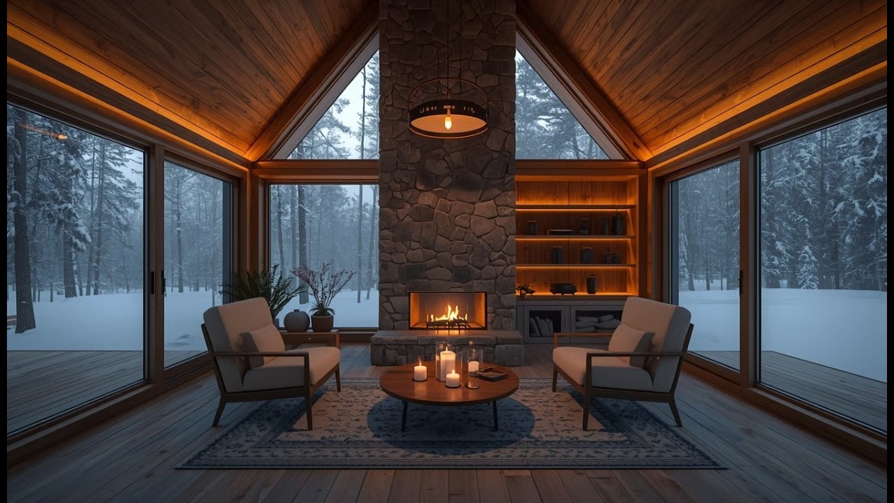 The BEST Sleep Sounds Cozy Fireplace for Studying, Reading, or Insomnia Relief!