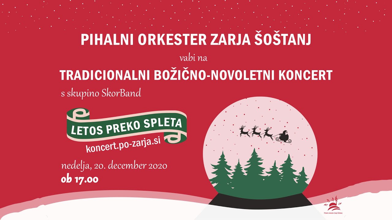 Božično novoletni koncert - PO Zarja Šoštanj