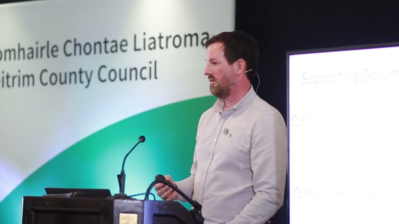 Turning Vacant Properties into Cosy Homes event - Shane Mulvey, Leitrim Co Co Vacant Homes Officer.