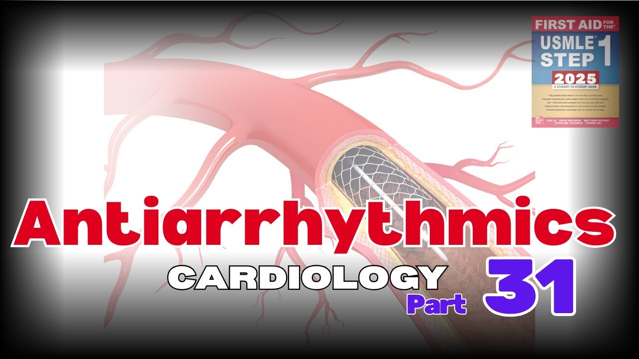 Antiarrhythmic Drugs in Hindi/Urdu #usmle #usmleinhindi
