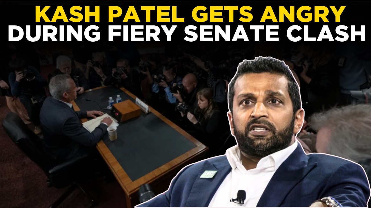 Kash Patel LIVE: &lsquo;You Asked For It, Now Face&hellip;&rsquo;, FBI Director Loses Temper During US House Hearing