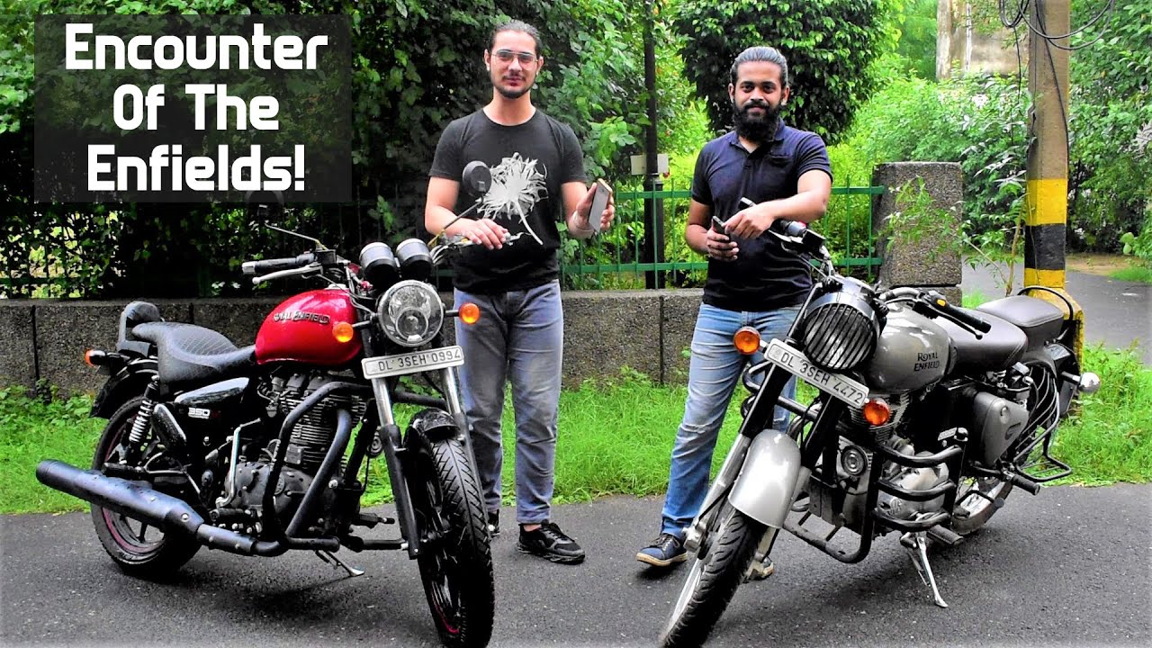 Royal Enfield Classic 350 vs. Thunderbird 350 X - Comparison | Feature Review | Motive Auto