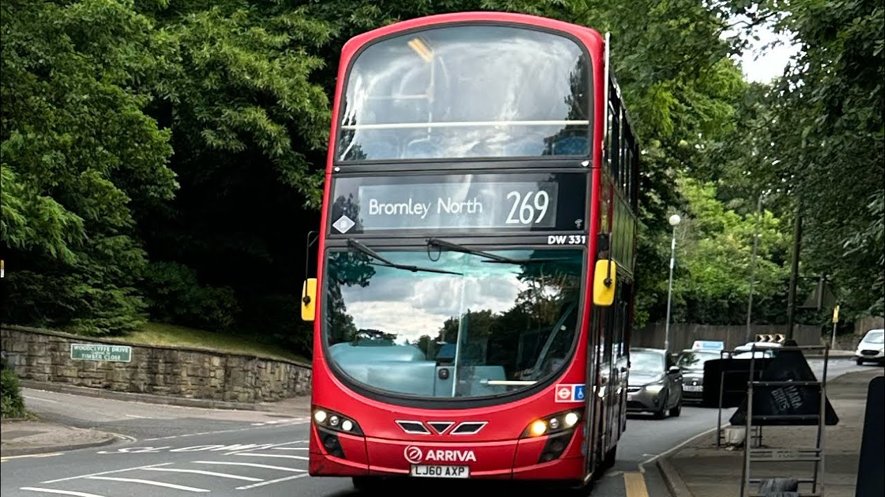 *Best 60Reg VDL Bus*LJ60 AXP Arriva London 60Reg VDL/ DB300 Wright Gemini 2
