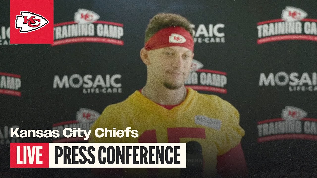 Chiefs Andy Reid, Patrick Mahomes, George Karlaftis and Trey Smith Speak to Media | JULY 22, 2025