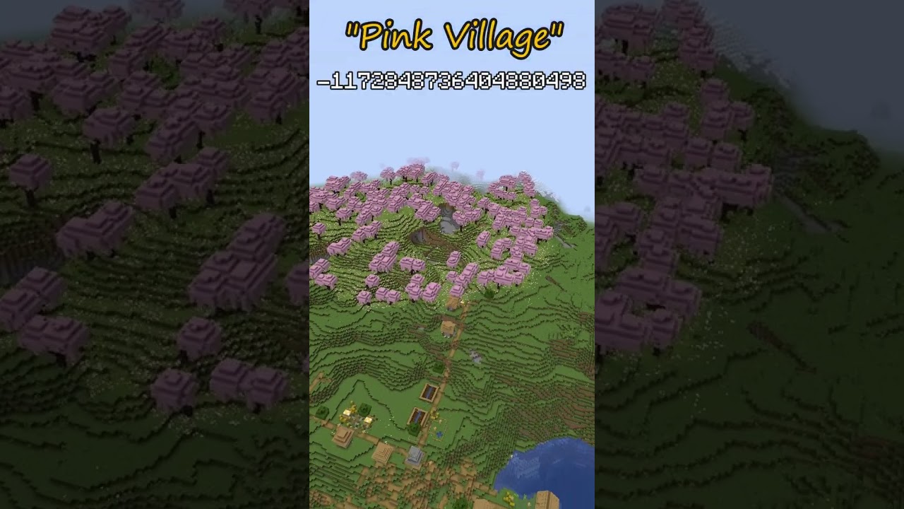 NEW CHERRY GROVE Minecraft Seeds for 1.20