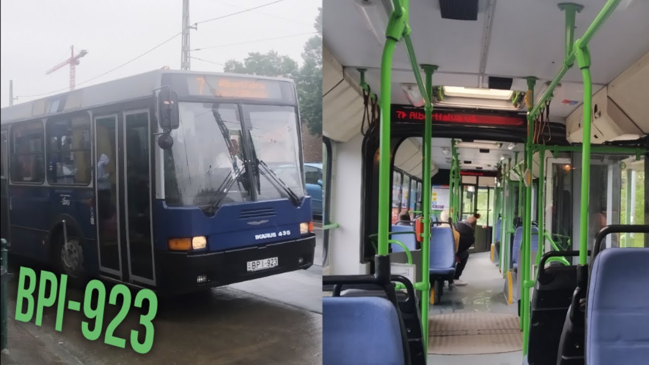 BKV-s retró hétvége a belvárost érintő vonalakon #3 | Ikarus 435 (BPI-923) a 7-esen