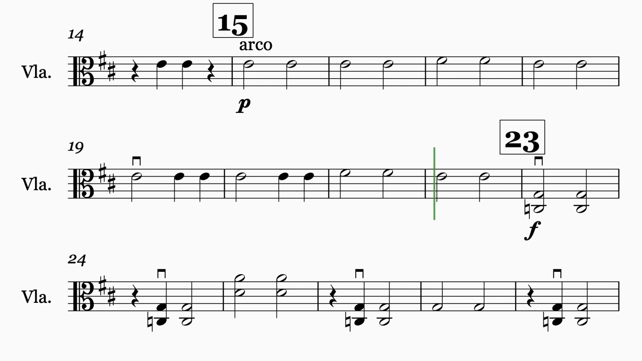 Sailor's Song - viola