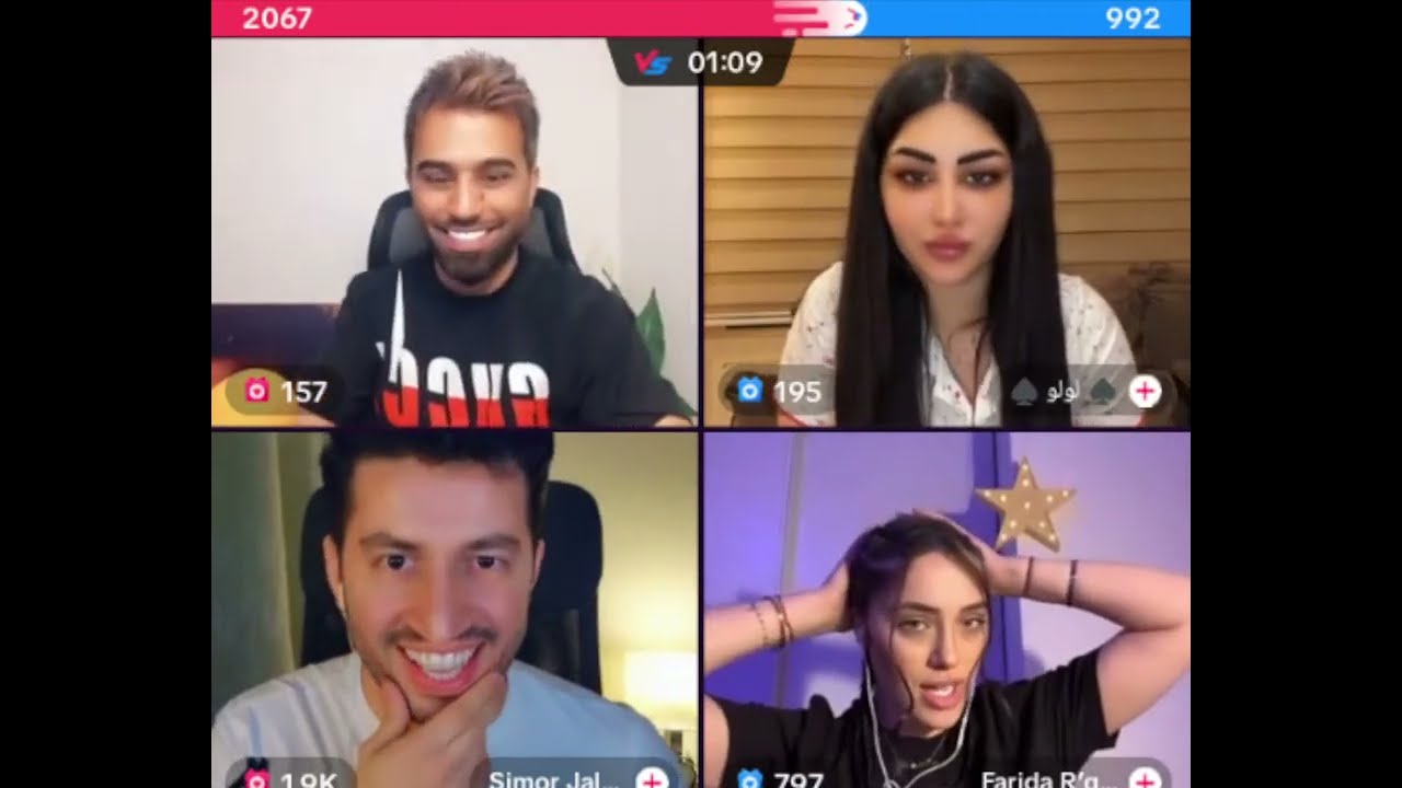 محمد الفارس جولة رباعية مع سيمور جلال و لولو