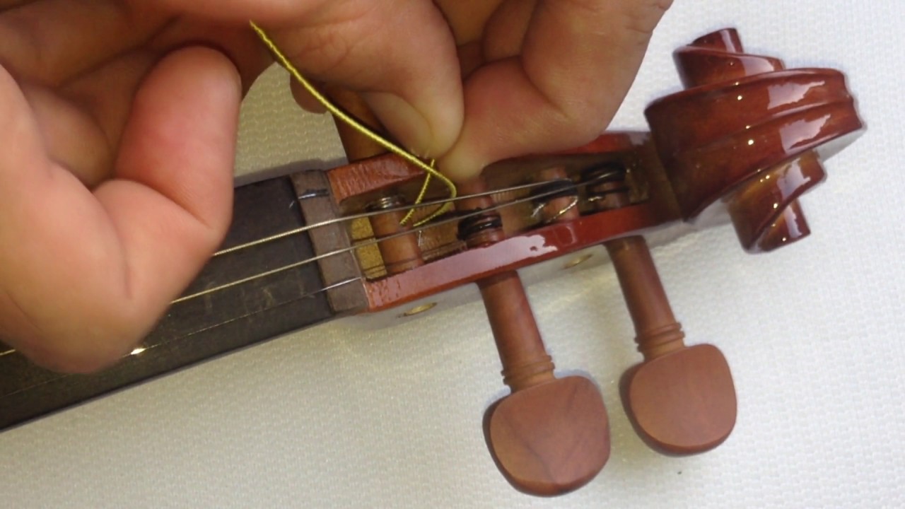 Tutorial: Como trocar as cordas do Violino, Viola ou Violoncelo