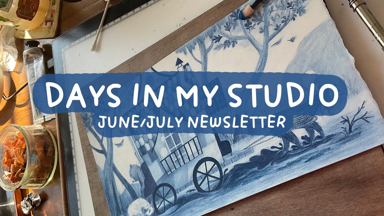 July Studio Vlog