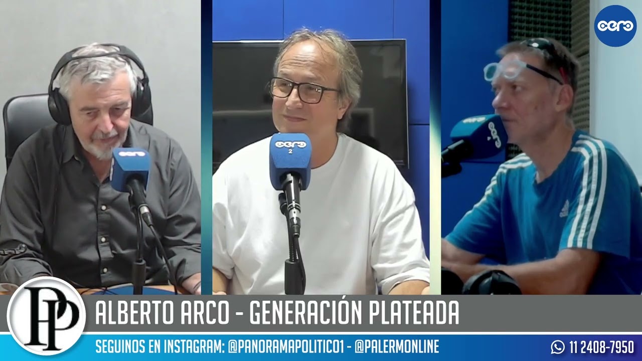 ALBERTO ARCO Y FEDERICO ROMANO en Panorama Pol&iacute;tico - Palermonline. #panoramapolitico #palermonline