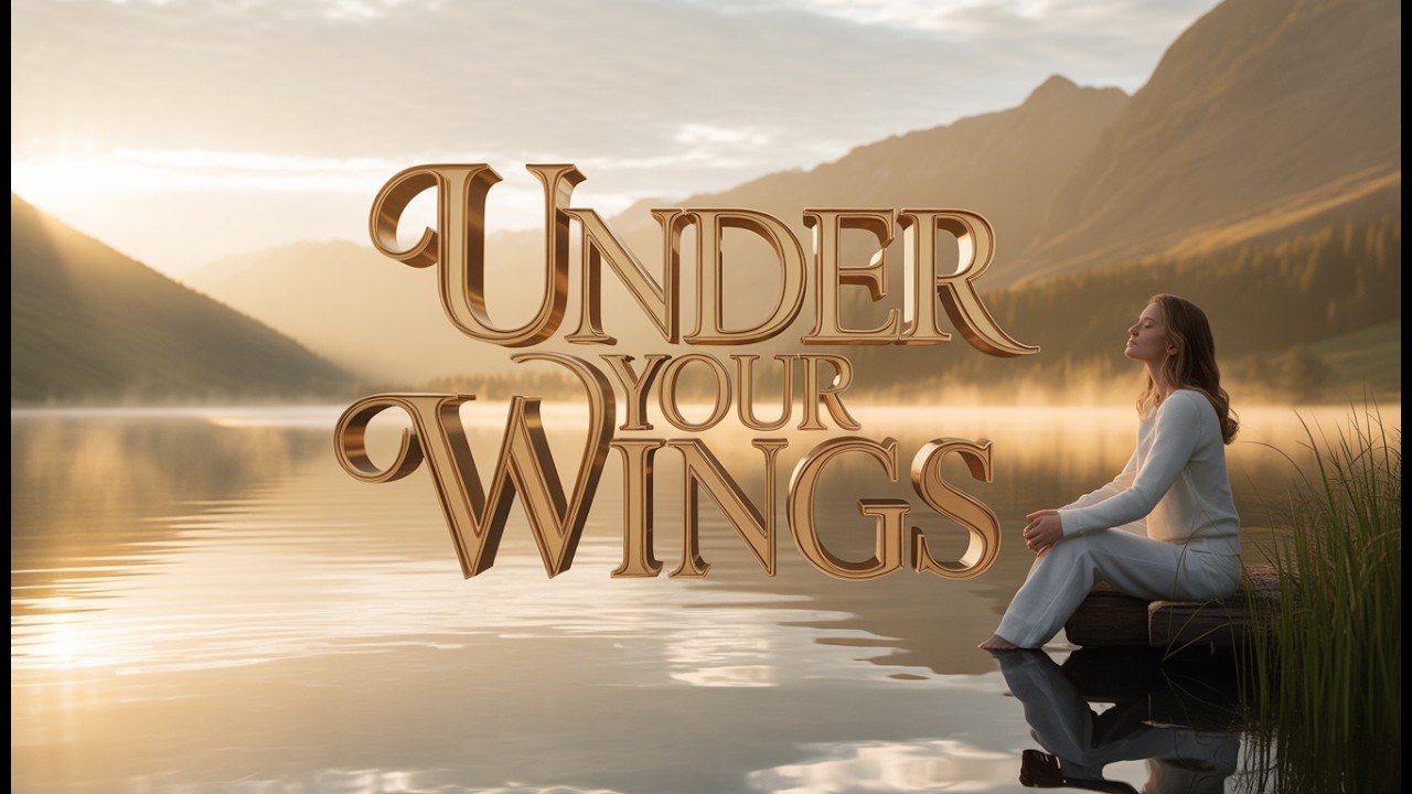 Under Your Wings | Heartfelt Christian Worship (Lyric Video) | Grace & Worship