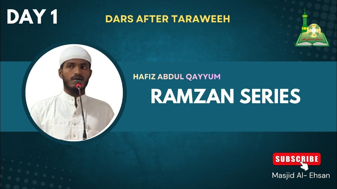 RAMZAN SERIES DAY 1