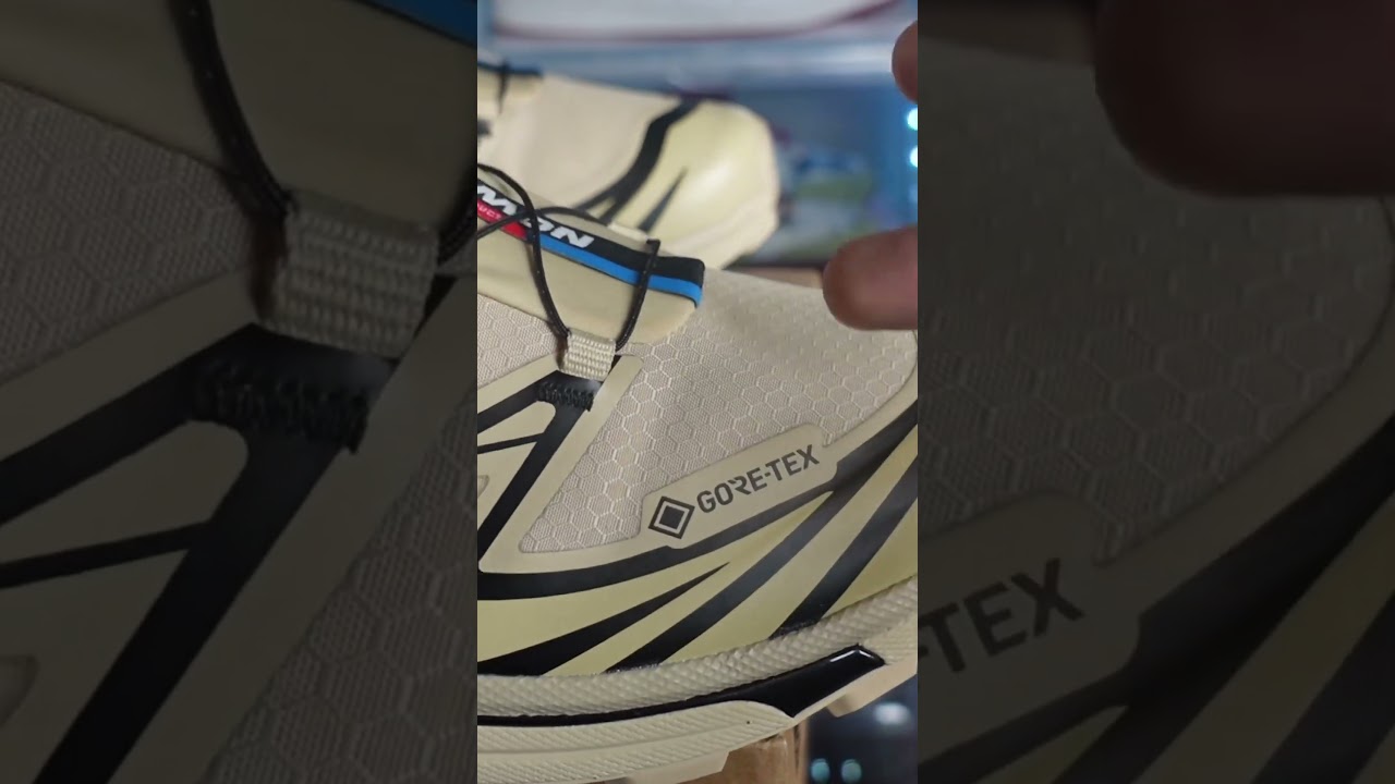 100% WATER PROOF🌧️GORE-TEX Salomon XT6💧👟💧