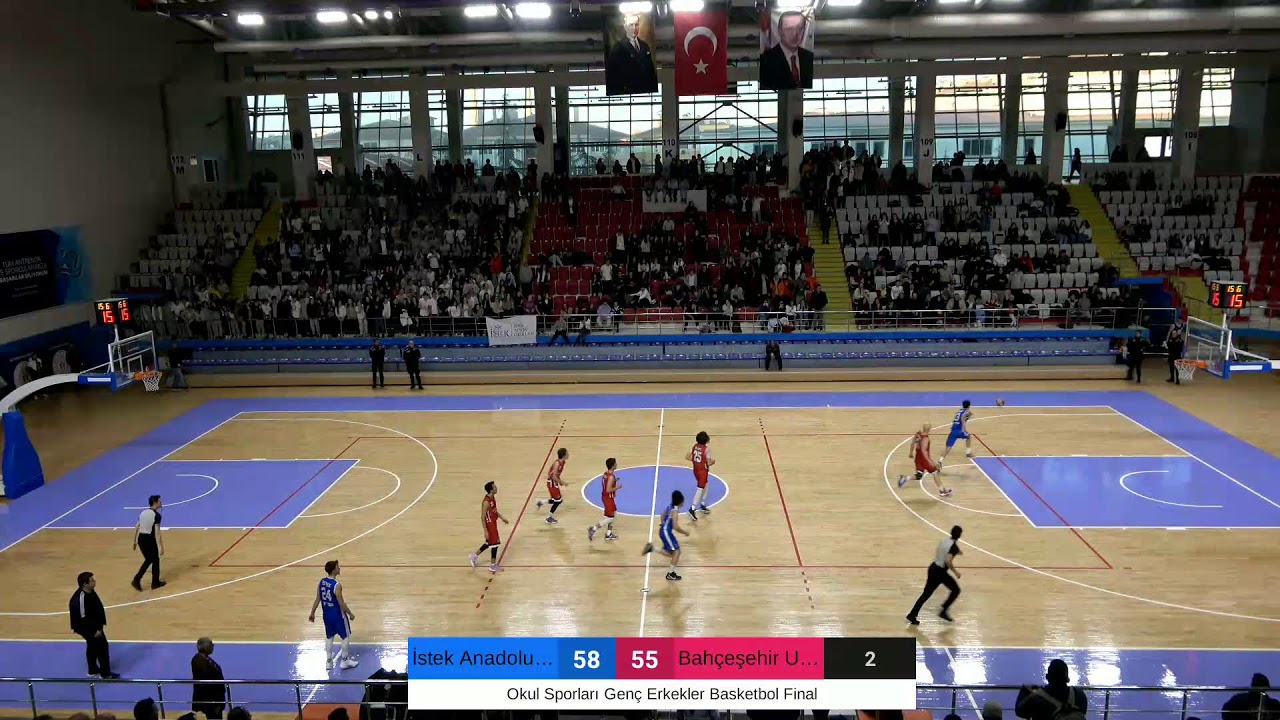 🎥 CANLI | Okul Sporları Genç Erkekler Basketbol Final Müsabakası