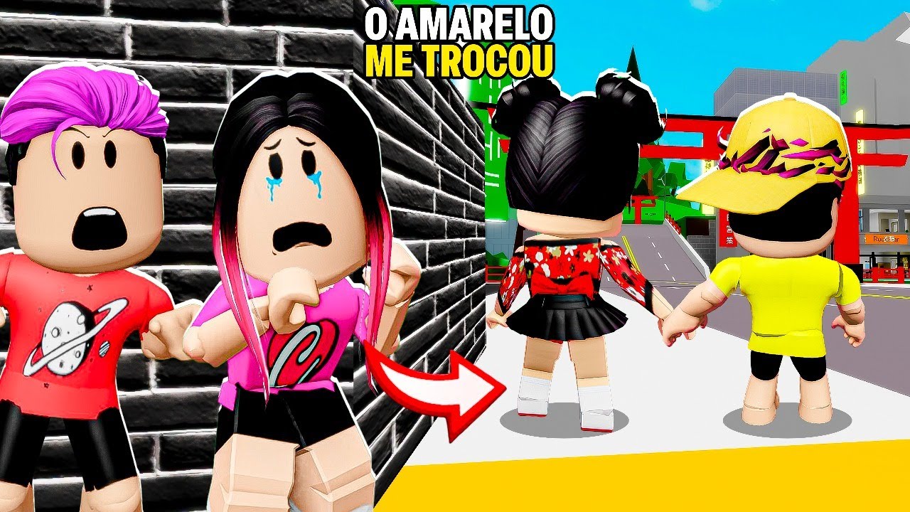 O AMARELOPLAY (CORUJA) ME TROCOU POR UMA JAPONESA NO BROOKHAVEN RP! *Acabou tudo*