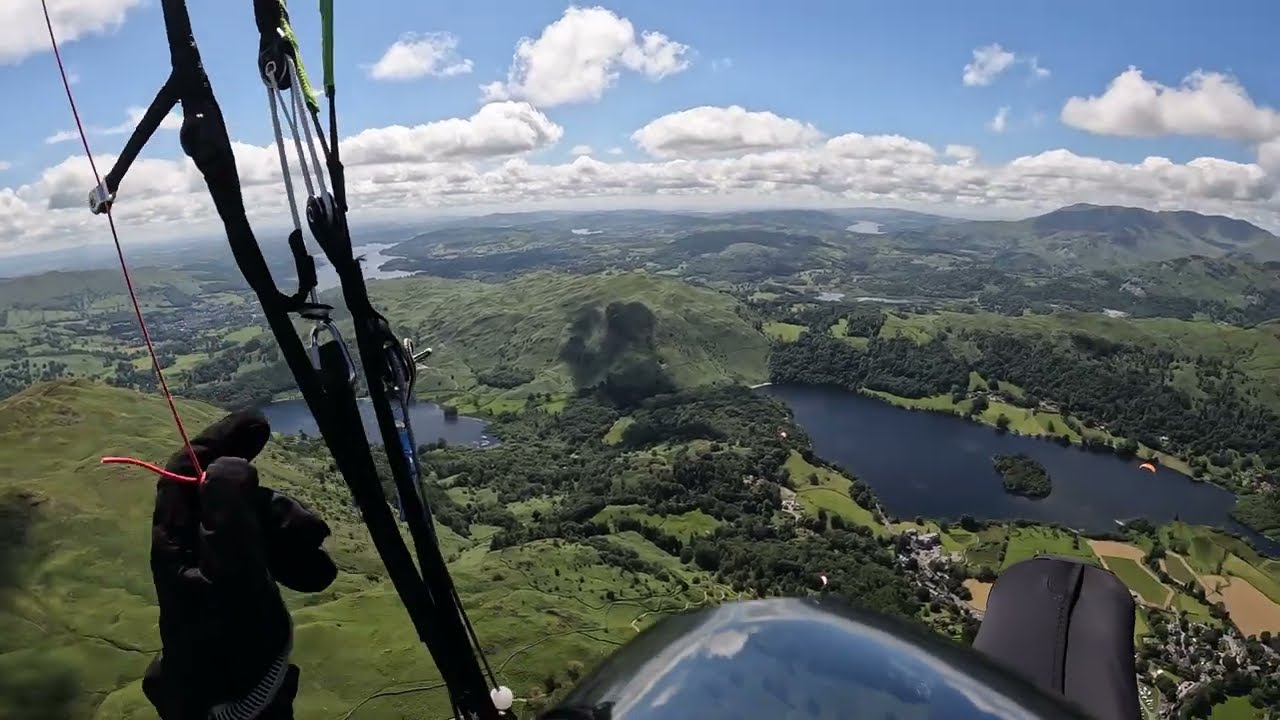 Paragliding Lake District - The LCC - B Comp 2024. #paragliding #niviukparagliders