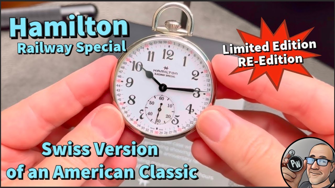 Карманные часы Hamilton Railway Special Limited Edition &mdash; современные швейцарские против классиче...