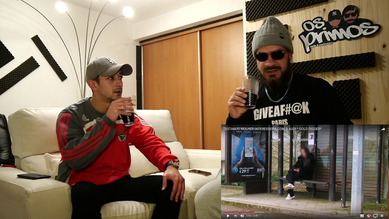 OS PRIMOS - REACT TIAGOVSKI (GOLD DIGGER)