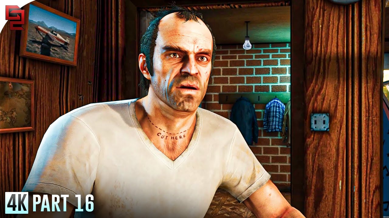 GTA V: 'Trevor Philips Industries' Mission RTX&trade; [4k] Maxed-Out Gameplay - Ray Tracing Graphics MOD
