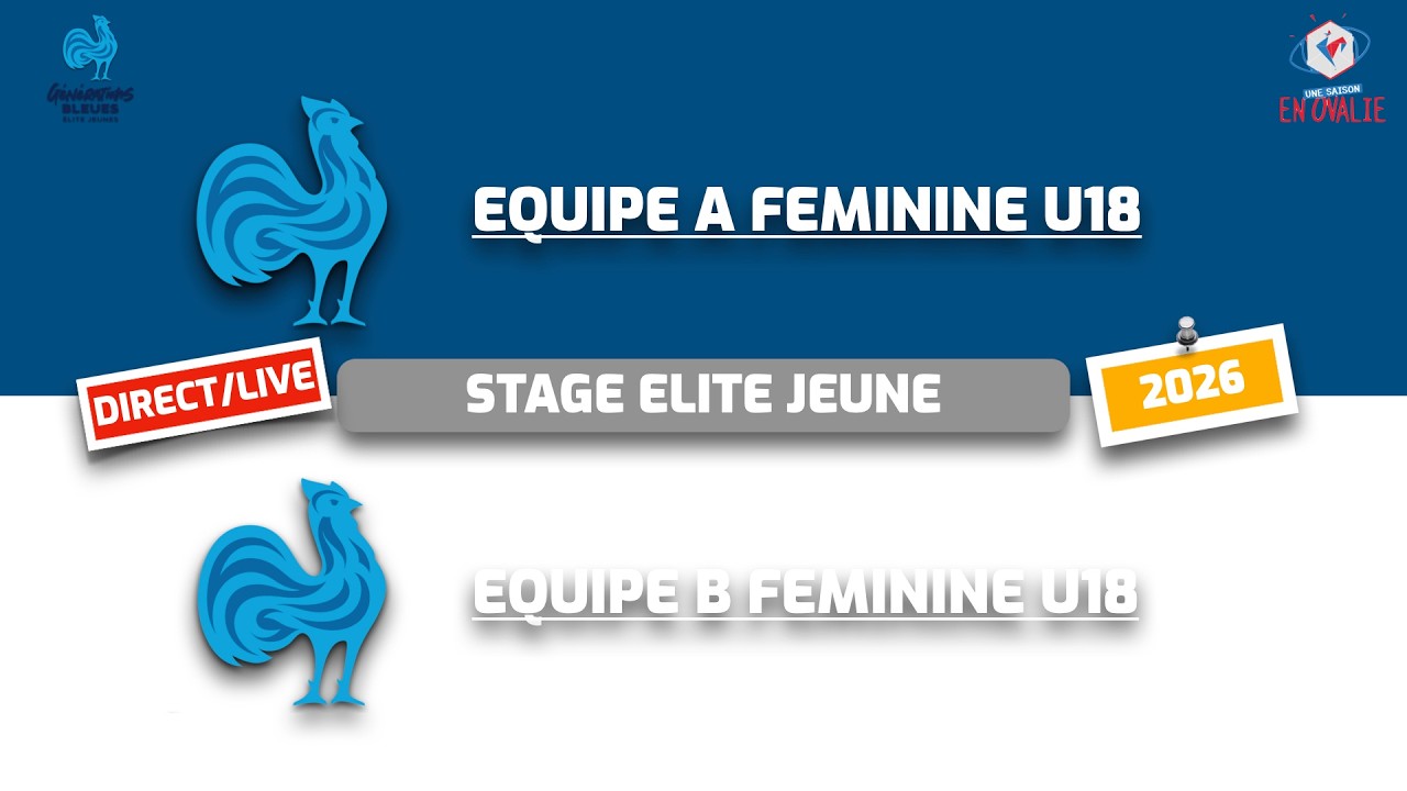 Match d'entrainement Elite Jeune 2026 FémininM18