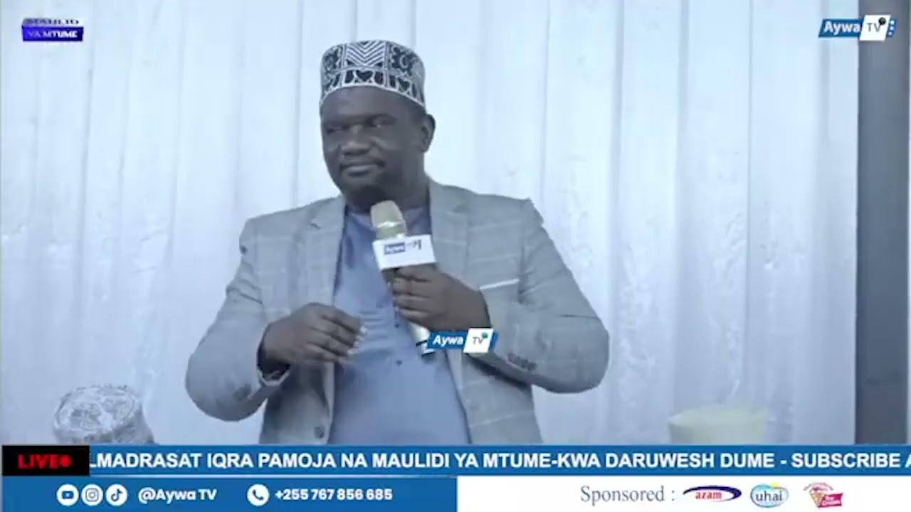 SHEIKH YUSUPH KIDAGO - HAKUNA SAYANSI INAYOZUNGUMZIA ELIMU YA MBINGU