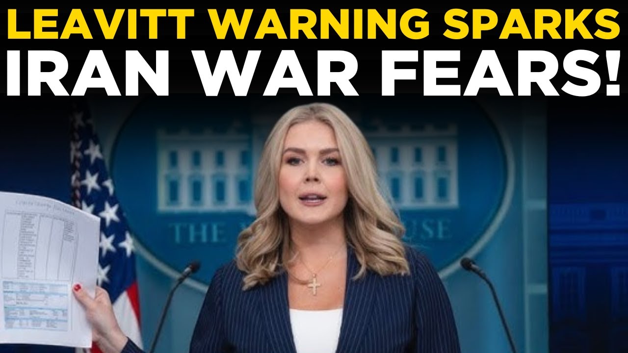 US NEWS LIVE: Leavitt Issues Stark Iran Warning As US Signals Possible Military Action | Karoline
