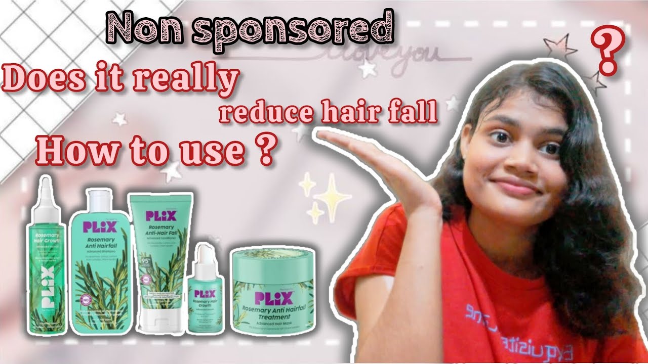 Plix Rosemary anti-hairfall kit really reduce hairfall ?? Must watch this video #yt #youtube #viral