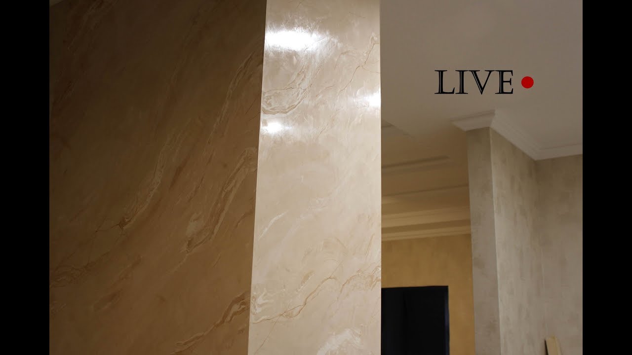 Венецианская штукатурка - изготовление / Stucco Veneziano Valpaint Rococo 800 / Venetian plaster