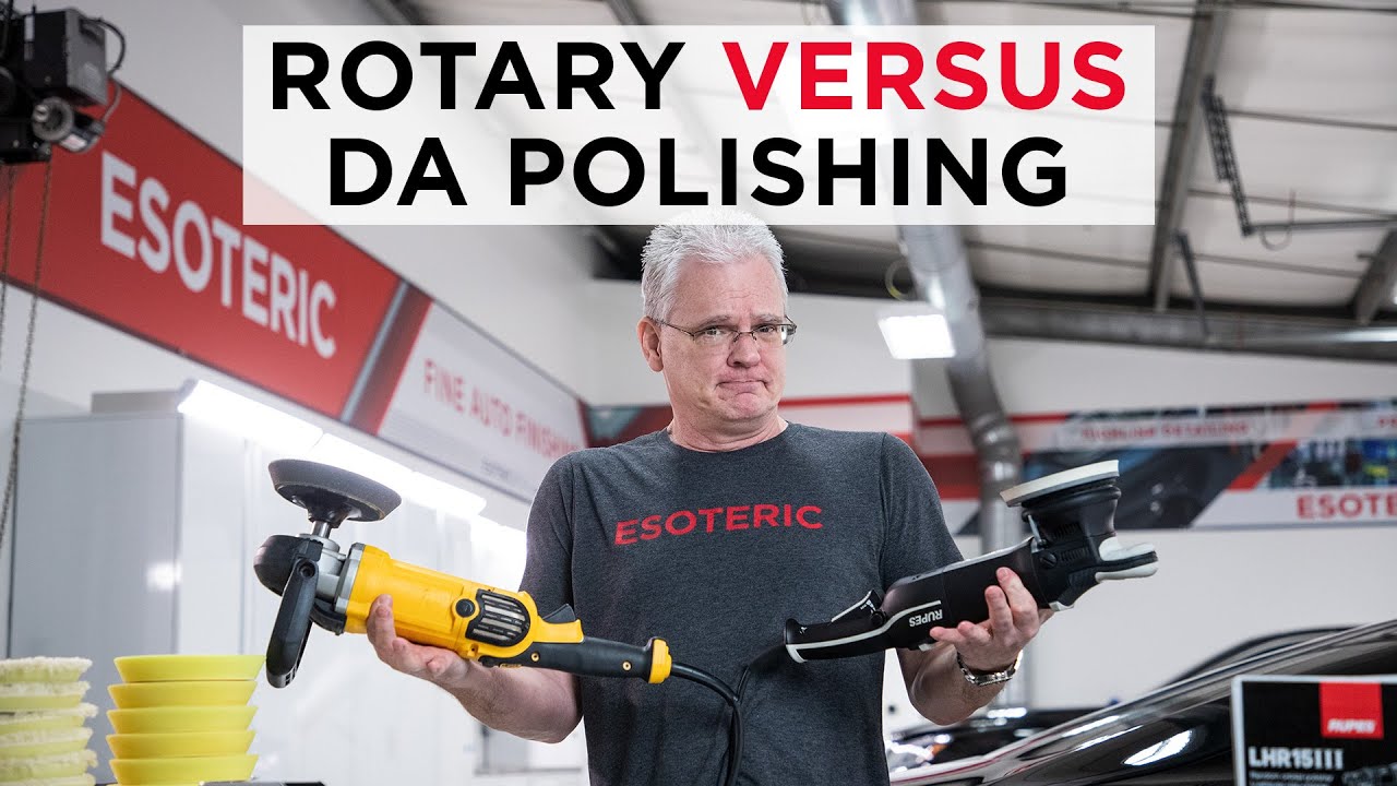 Still polishing with a rotary? THIS could change your mind!