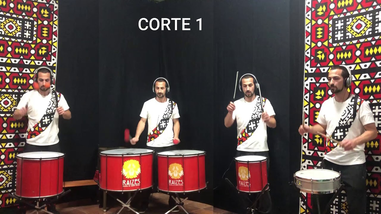 Ritmo Avenida / Raizes batucada / tutorial